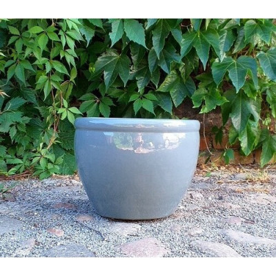 Donica Fancy klasyczna z rantem szara