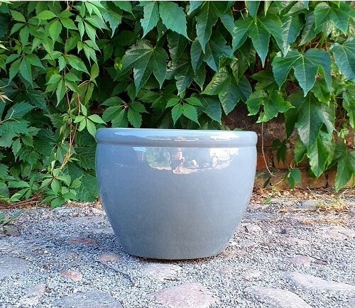 Donica Fancy klasyczna z rantem szara