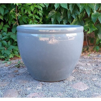 Donica Fancy klasyczna z rantem szara