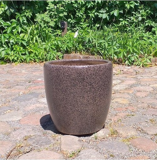 Donica Fancy klasyczna smukła brązowy kamień