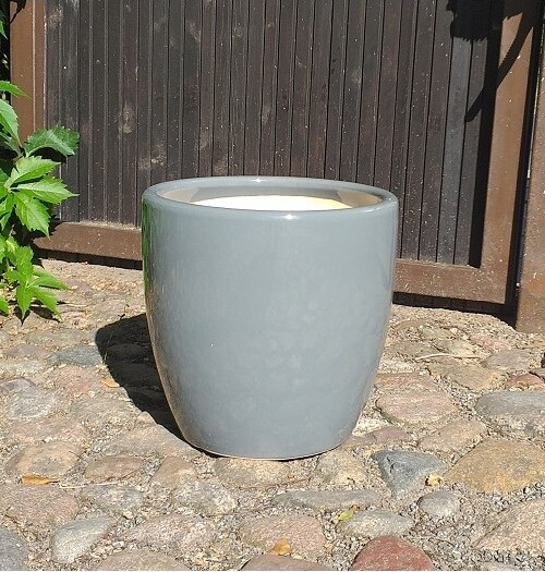 Donica Fancy klasyczna smukła szara