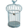 Dekoracyjna klatka dla ptaków Bird Blue