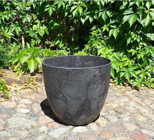 Donica ArtStone Bola okrągła czarna