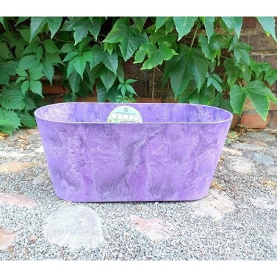 Skrzynka balkonowa Artstone Claire fioletowa