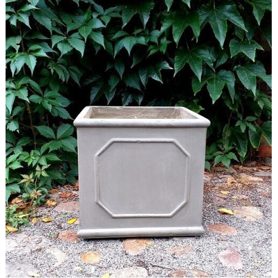 Donica Wenecki Decor sześcian szary