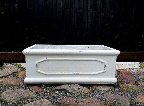 Donica Wenecki Decor skrzynka biała