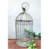 Dekoracyjna klatka dla ptaków Bird Grey