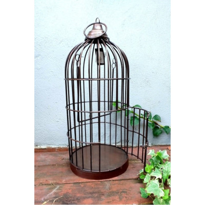 Dekoracyjna klatka dla ptaków Bird Brown