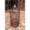 Dekoracyjna klatka dla ptaków Bird Brown