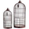 Dekoracyjna klatka dla ptaków Bird Brown