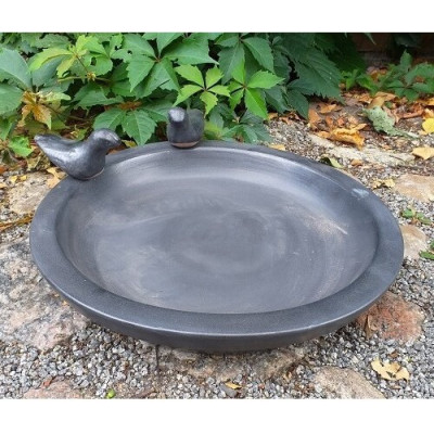 Poidełko ceramiczne okrągłe grafitowe