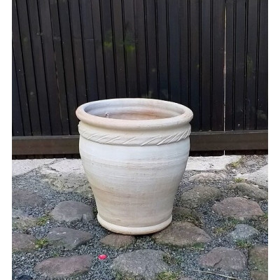 Donica terakota okrągła Cabane