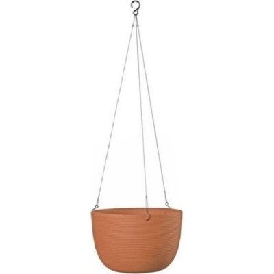 Doniczka wisząca terakota naturalna