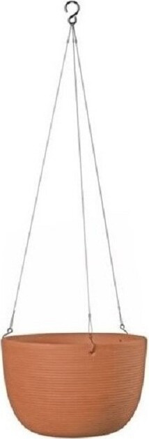 Doniczka wisząca terakota naturalna