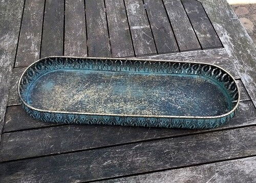 Taca Baroque podłużna