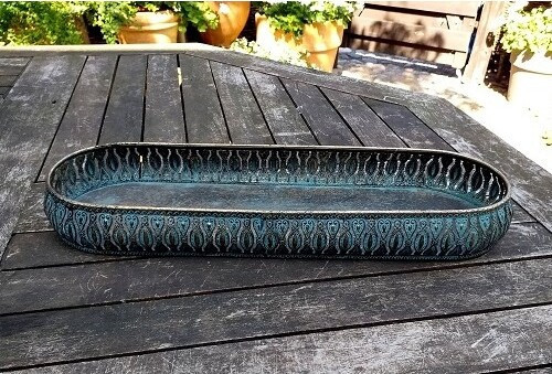 Taca Baroque podłużna