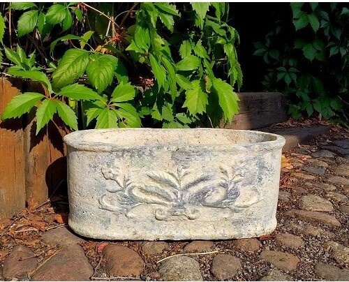 Donica podłużna Casa Creme z lilią