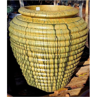 Donica waza piaskowa z zaciekami