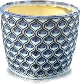 Doniczka Vintage Marocco Blue osłonka