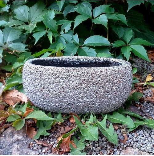 Doniczka Eva niebieskozłota łódka