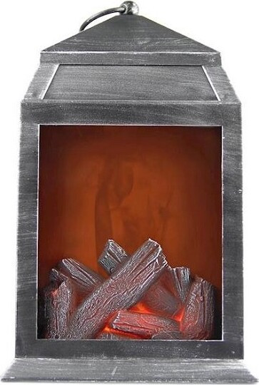 Latarnia LED Kominek - 16x14x25,5 (+3,5) cm