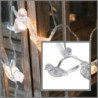 Lampki LED ptaszki