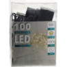 Łańcuch LED drucik 100 diod + timer - 500 cm