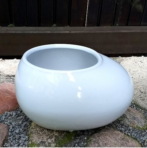 Doniczka Kamień biały