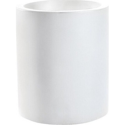 Donica włoska walec biały matowy