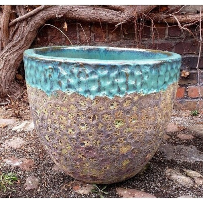 Donica Pompei klasyczna vulcano rant seledyn