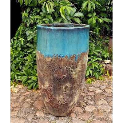 Wazon Pompei vulcano rant seledyn