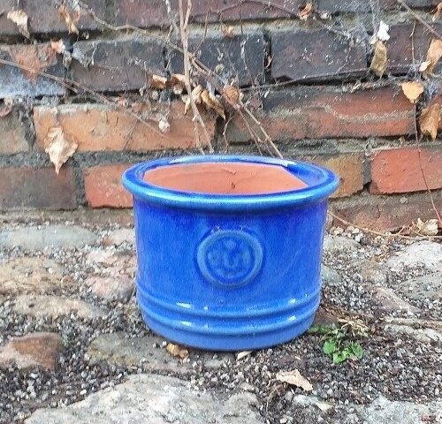 Donica Lilia Cylinder niebieska