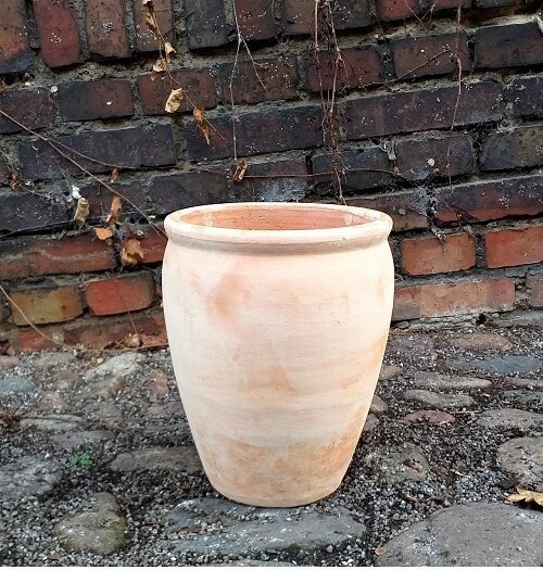 Donica wazon Belly Rant jasna terakota