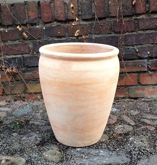 Donica wazon Belly Rant jasna terakota