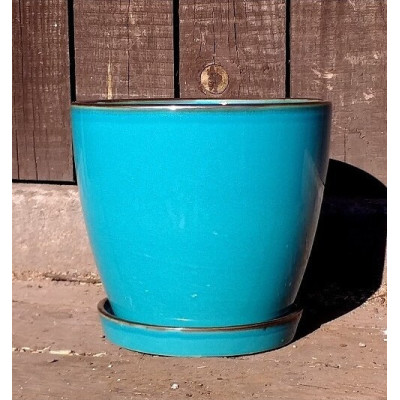 Donica Bao smukła niebieska z połyskiem