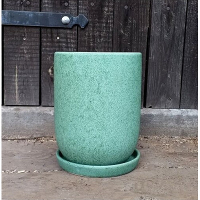 Donica Szalin mała prosta zielona mat