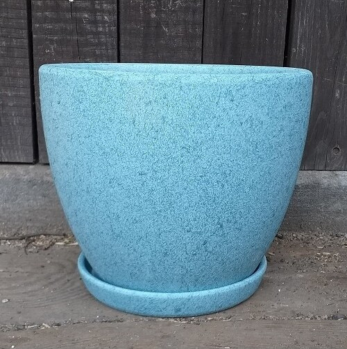 Donica Szalin mała klasyczna niebieska matowa