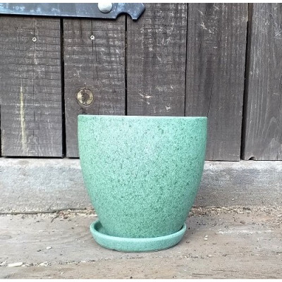 Donica Szalin mała klasyczna zielona matowa