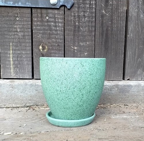 Donica Szalin mała klasyczna zielona matowa