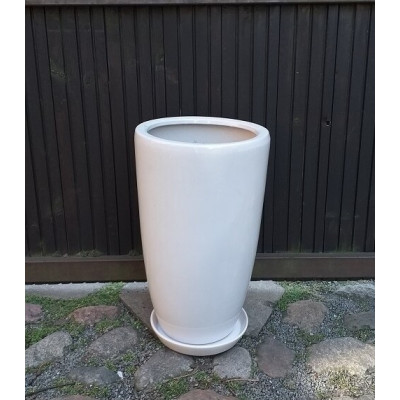 Donica Franky wysoka biała