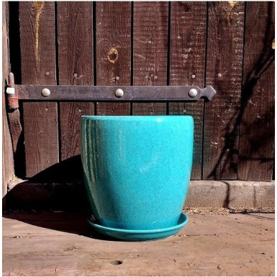 Donica Fancy klasyczna smukła turkusowa