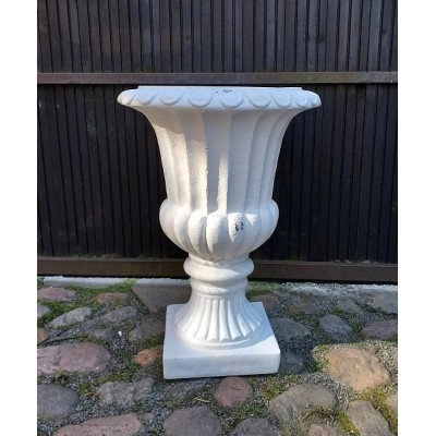 Donica Wenecki Decor puchar biały