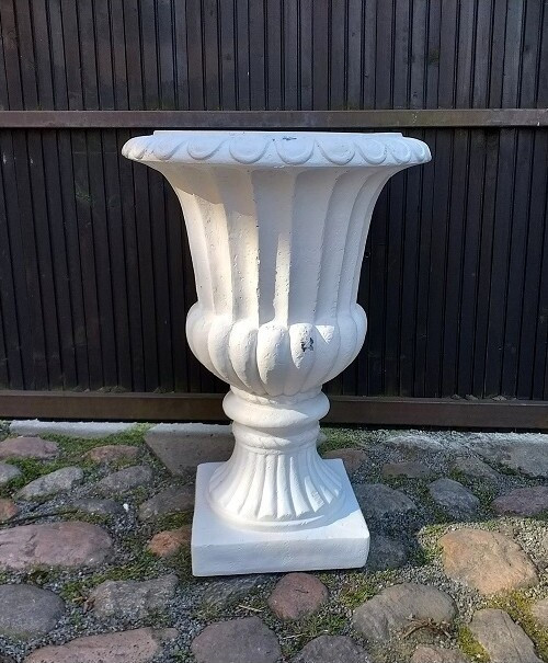 Donica Wenecki Decor puchar biały