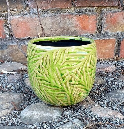 Doniczka Zielony Ogród kulista