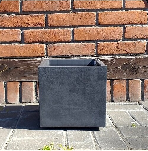 Donica MILA sześcian antracyt