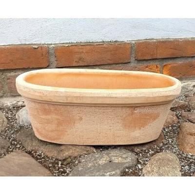 Donica terakota jasna Etrusco korytko owalne