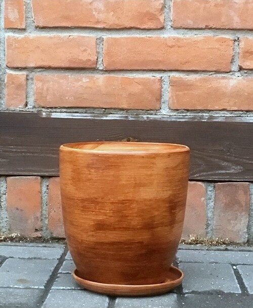 Doniczka Nova drewno