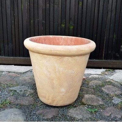 Donica terakota Stożek postarzana