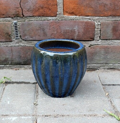 Donica Pumpkin aqua blue