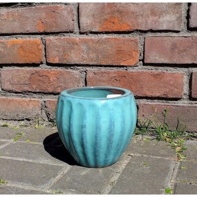 Donica Pumpkin zielony jadeit